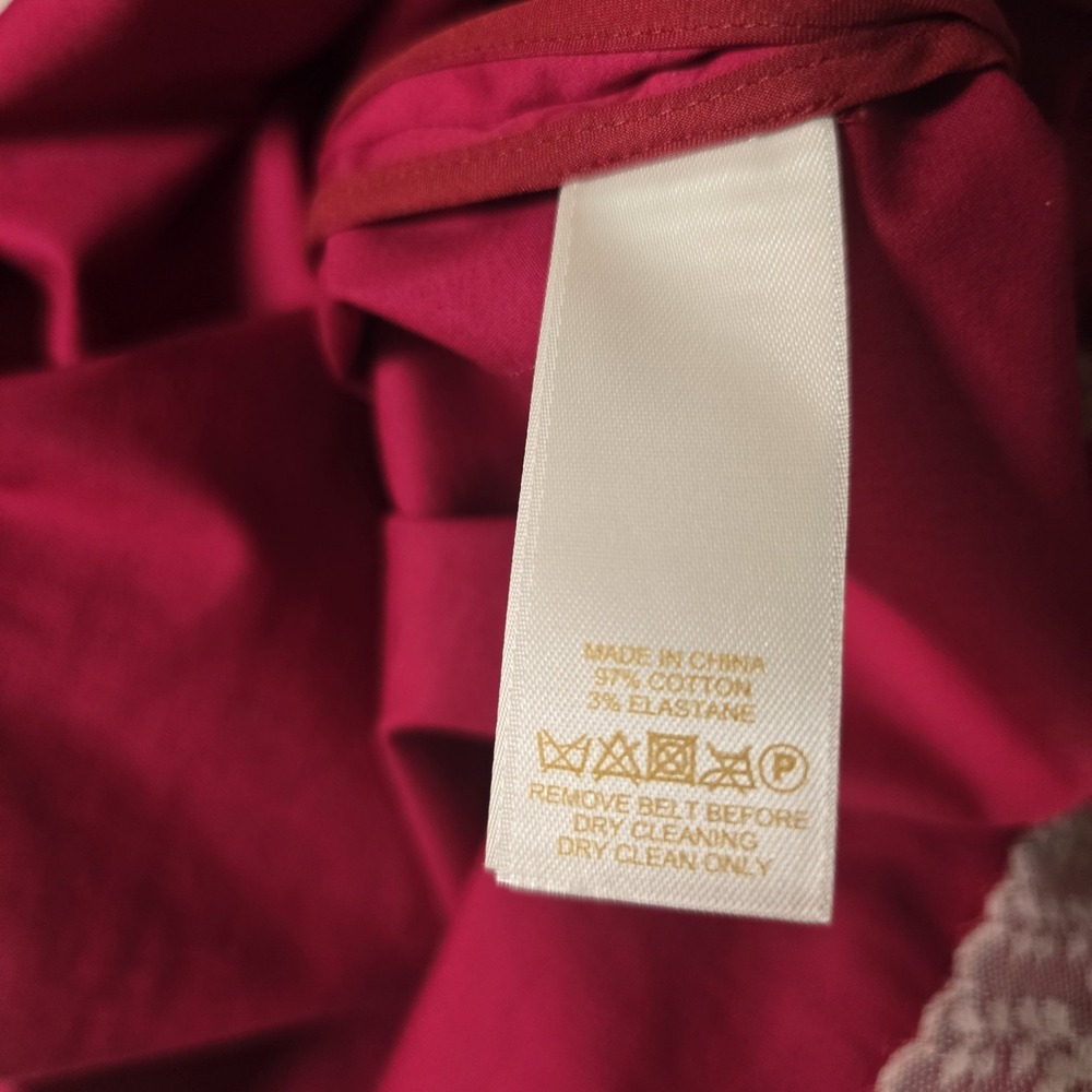 Kate Spade Fuchsia Pink Dress Size 2 With Pockets - Picture 7 of 10